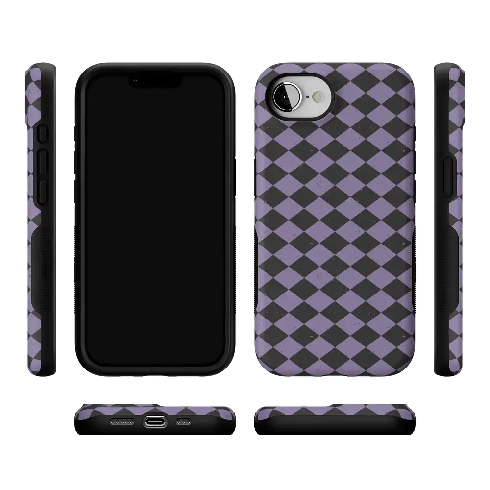 Midnight Hex | Purple Checkered Case