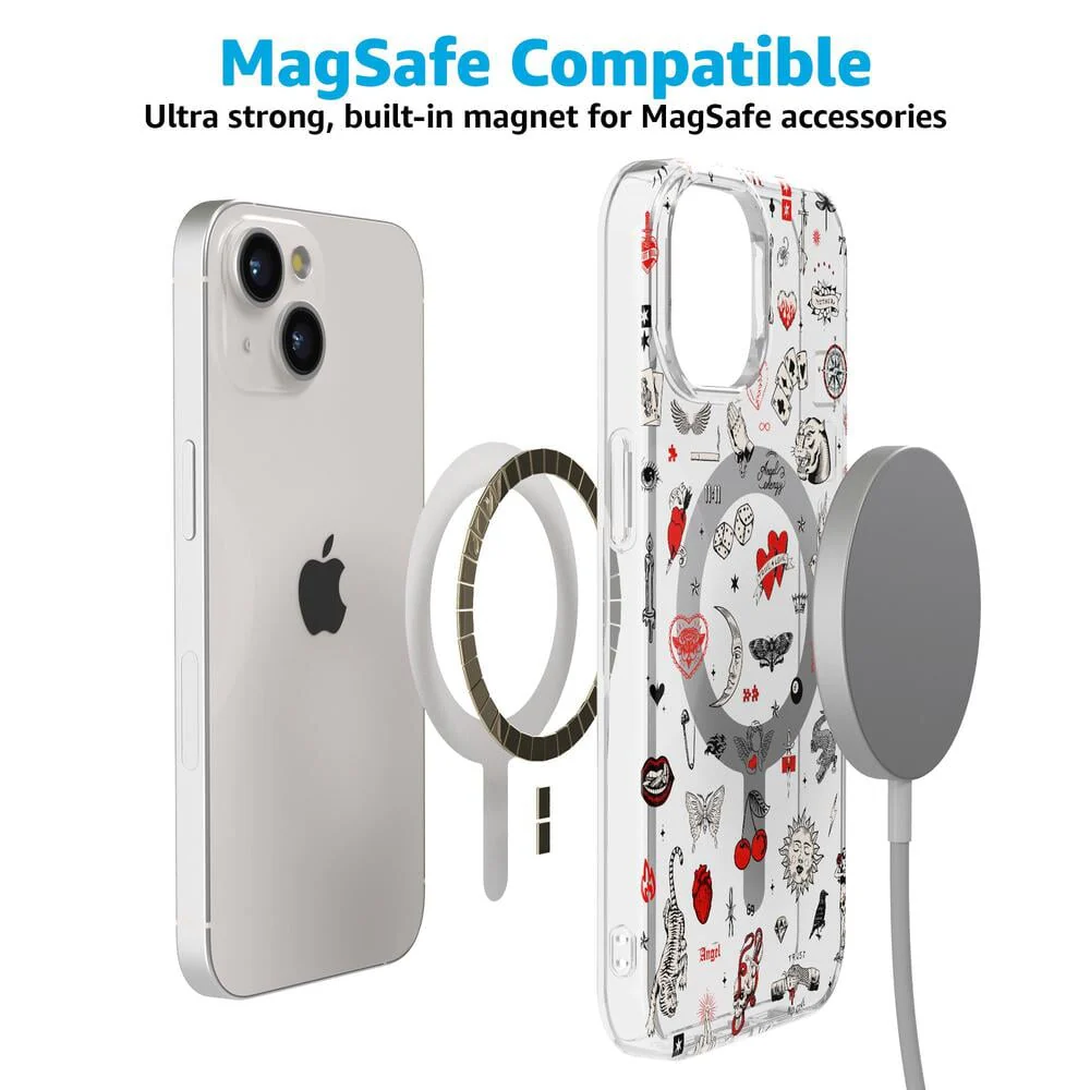 Not a Phase | Clear Flash Tattoo Case