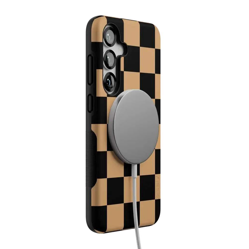 Fit Check | Black & Brown Checkerboard Case