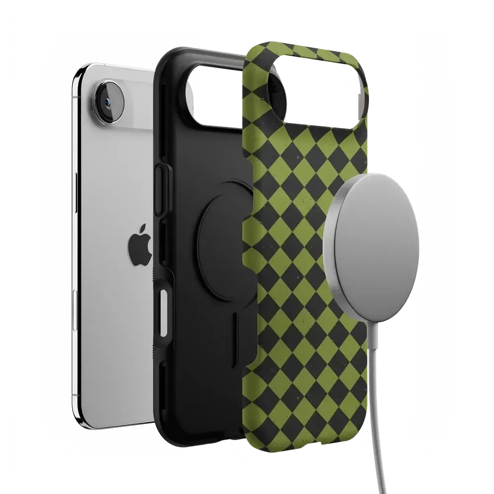 Wicked Hex | Green Checkered Case