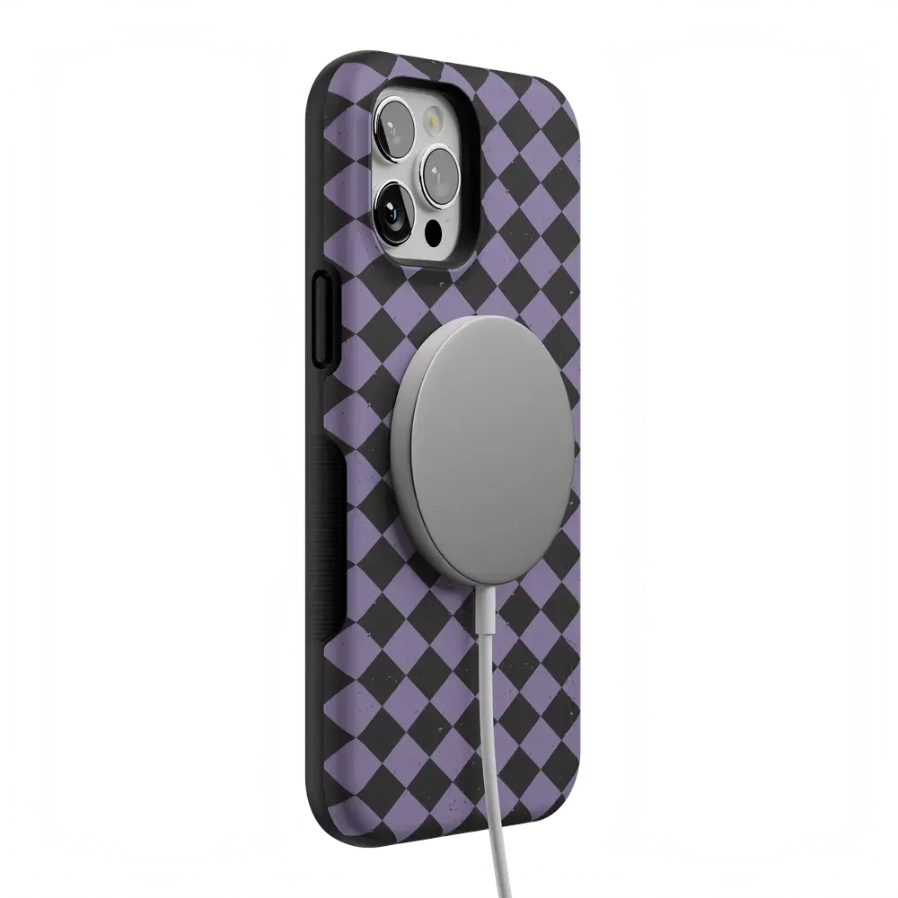 Midnight Hex | Purple Checkered Case