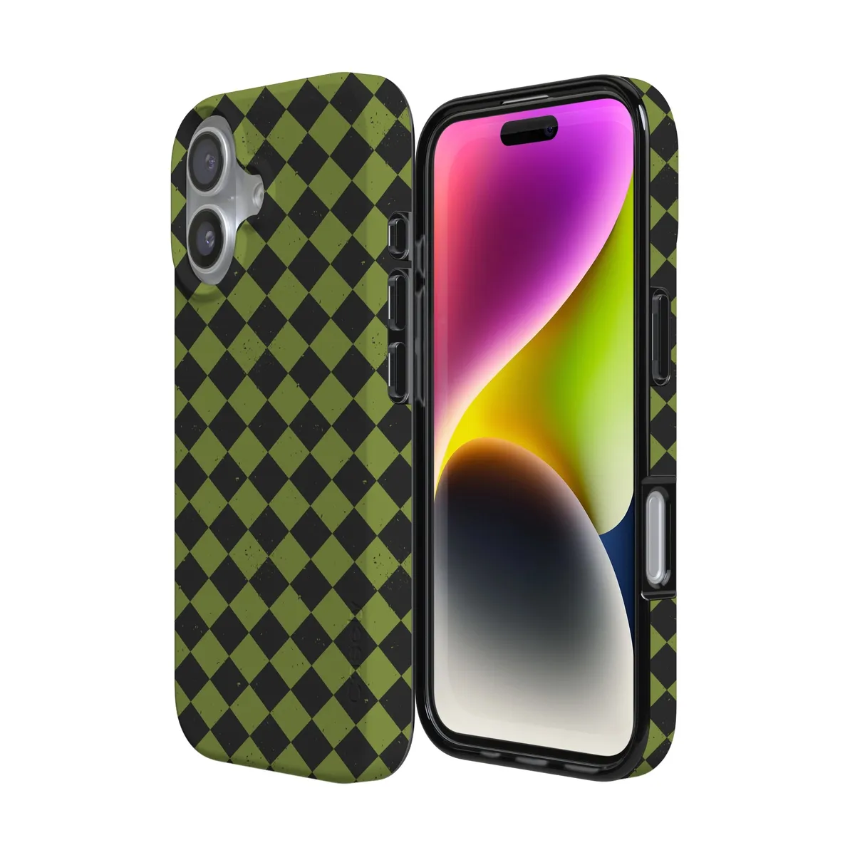 Wicked Hex | Green Checkered Case