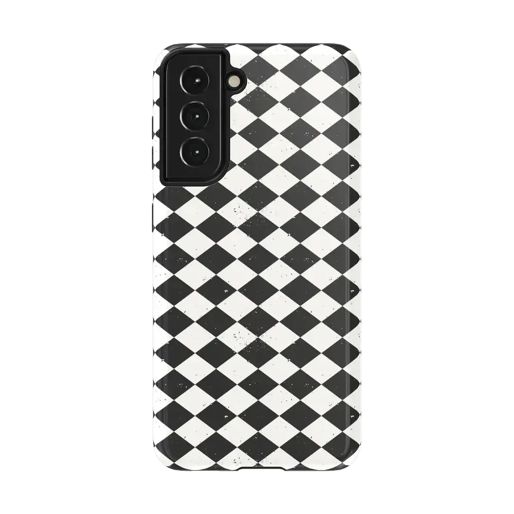 Salem's Hex | Black & White Checkered Case