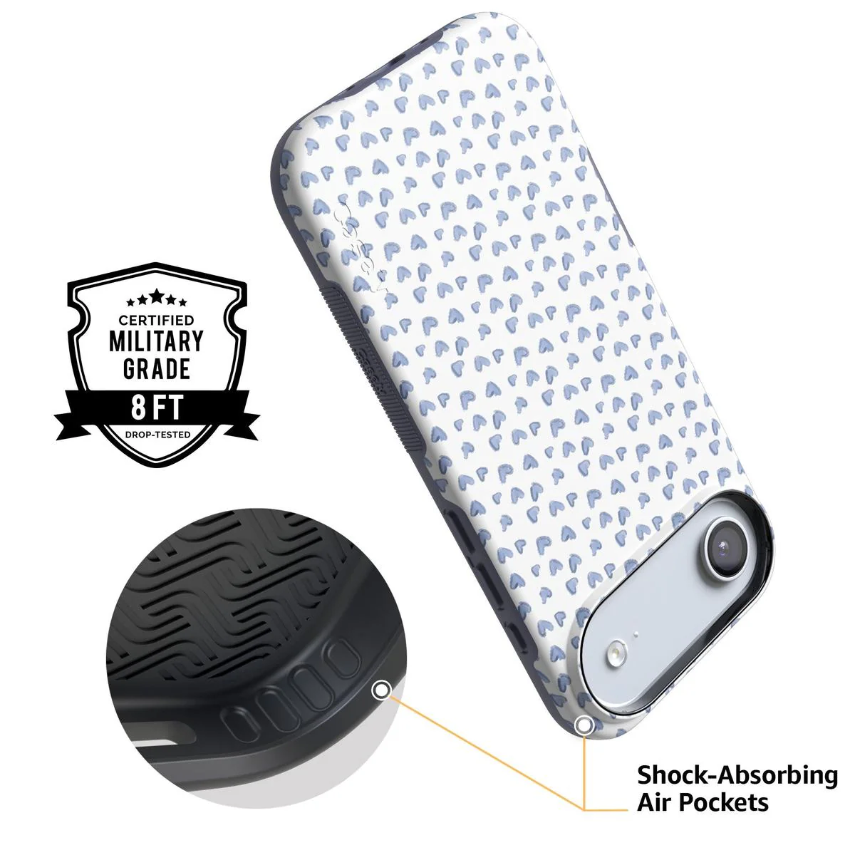 Lovebug | Blue Hearts Case