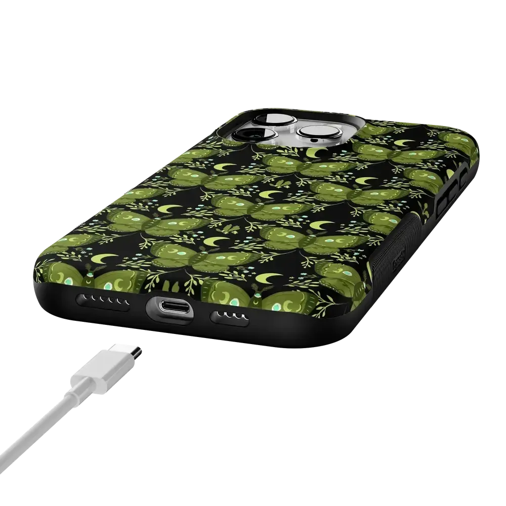 Mystic Moths | Green Twilight Case