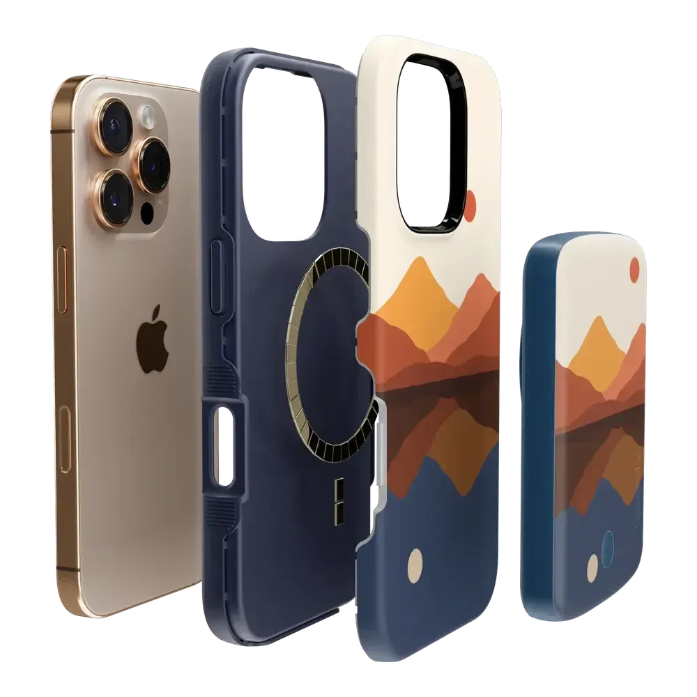 Opposites Attract | Day & Night Colorblock Mountains Power Pod (2nd Generation)