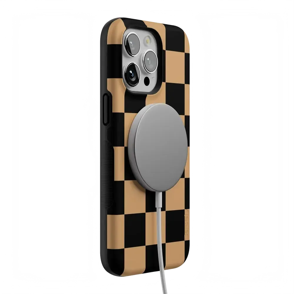 Fit Check | Black & Brown Checkerboard Case