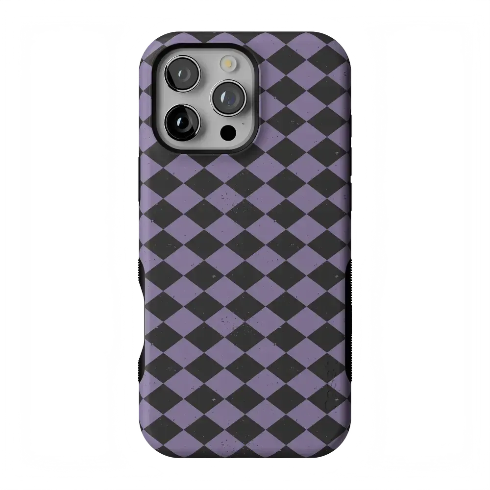 Midnight Hex | Purple Checkered Case