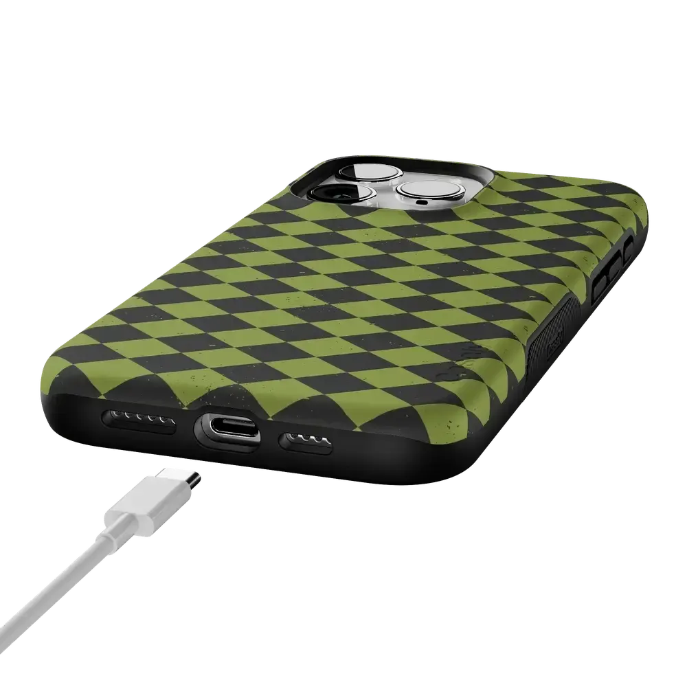 Wicked Hex | Green Checkered Case