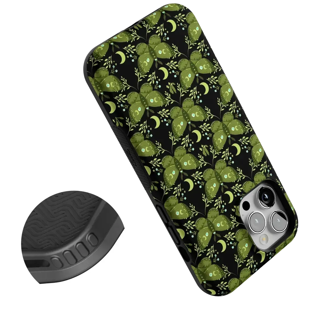 Mystic Moths | Green Twilight Case