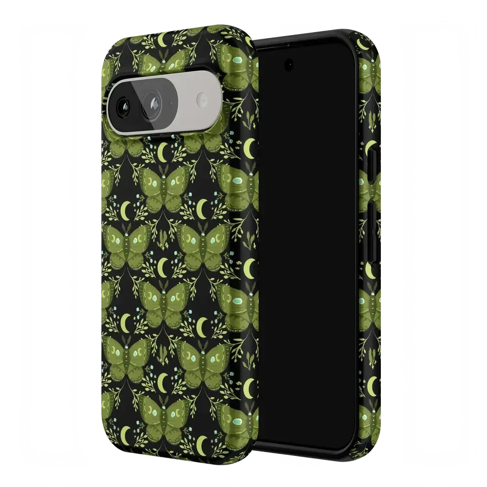 Mystic Moths | Green Twilight Case
