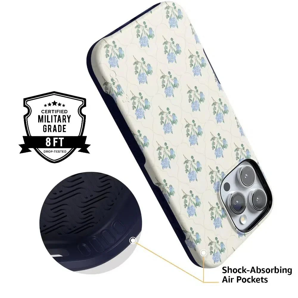 Vintage Garden | Blue Hydrangea Case
