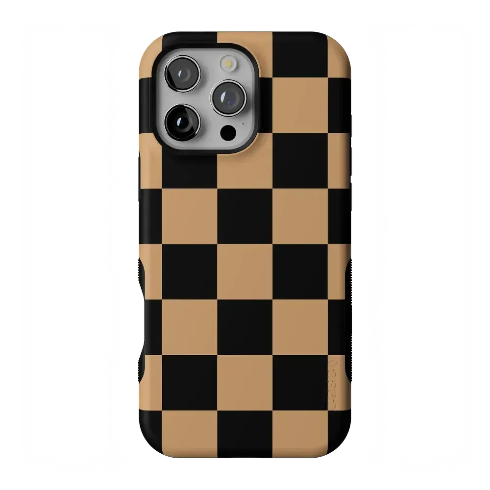Fit Check | Black & Brown Checkerboard Case