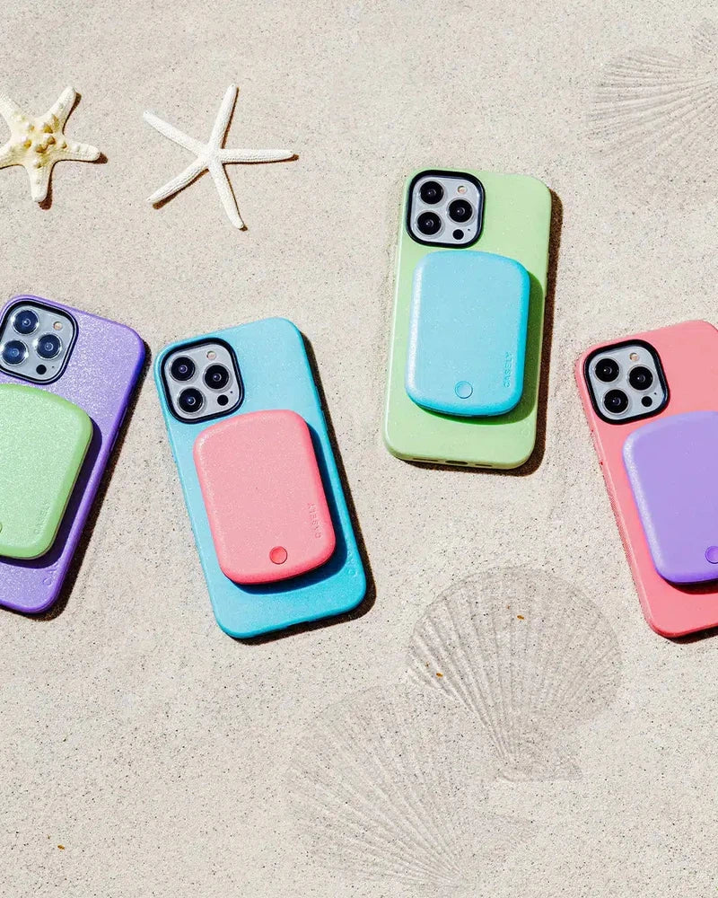 Starfish Wishes | Coral Pink Shimmer Case