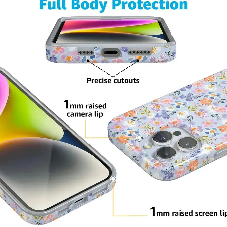 Poppy Meadows | Pastel Floral Case