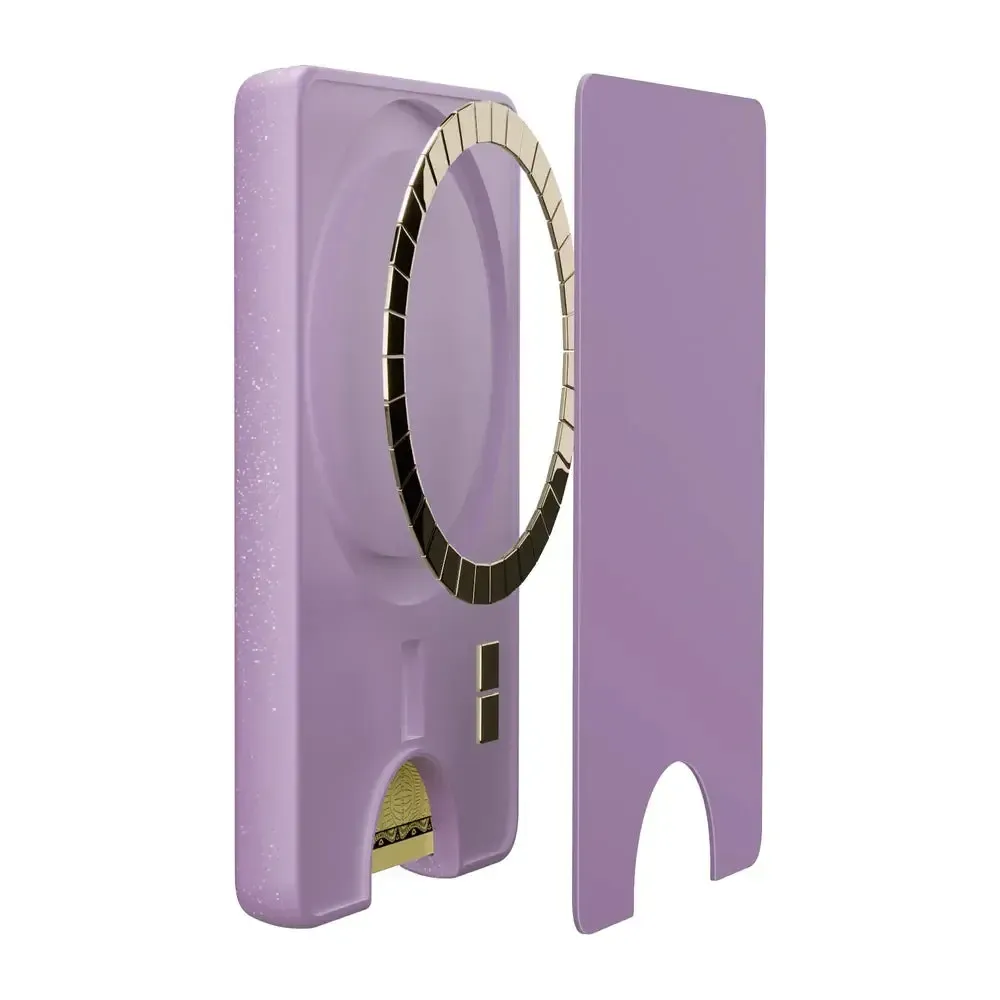 Lavender Waves | Purple Shimmer MagWallet