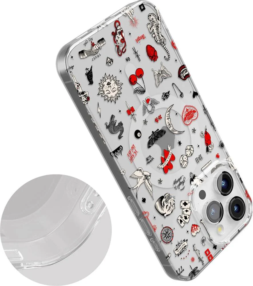 Not a Phase | Clear Flash Tattoo Case