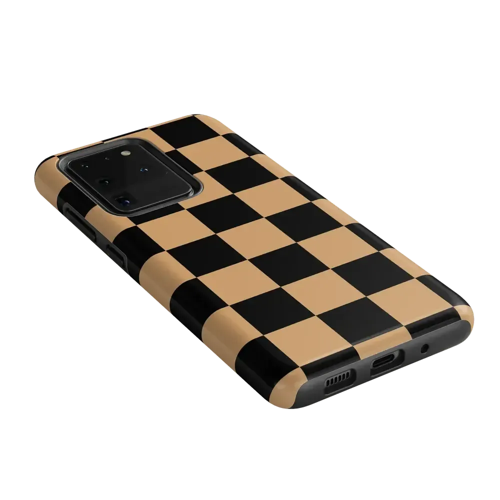 Fit Check | Black & Brown Checkerboard Case