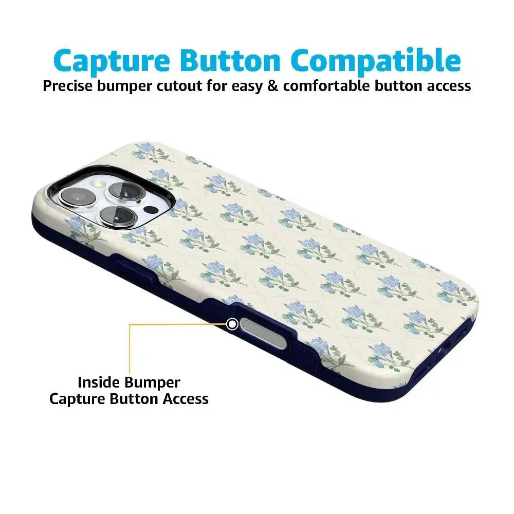 Vintage Garden | Blue Hydrangea Case