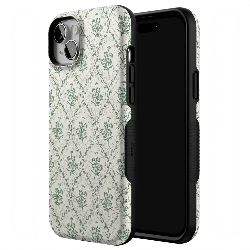 Sage Tapestry | Floral Vines Case