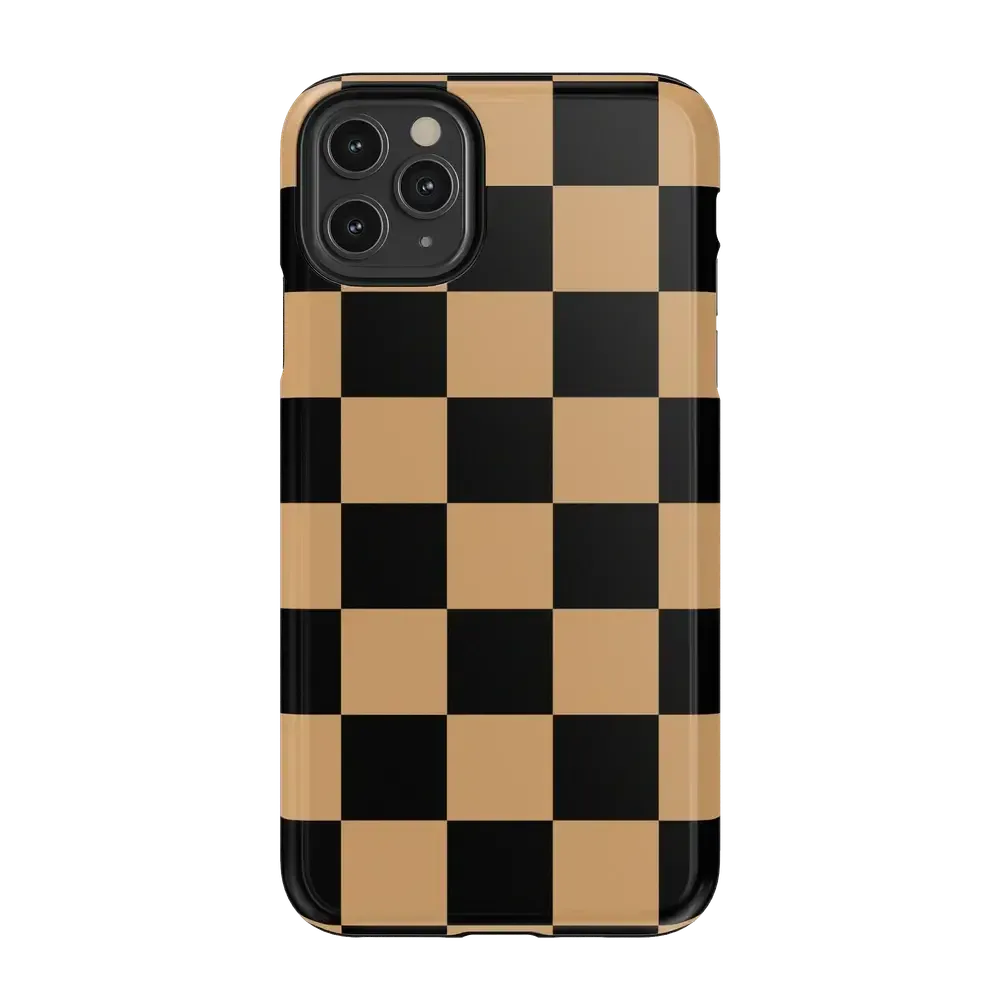 Fit Check | Black & Brown Checkerboard Case