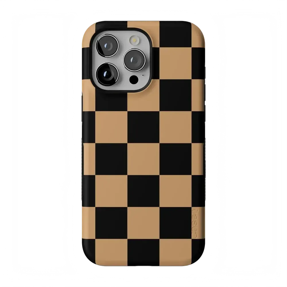 Fit Check | Black & Brown Checkerboard Case