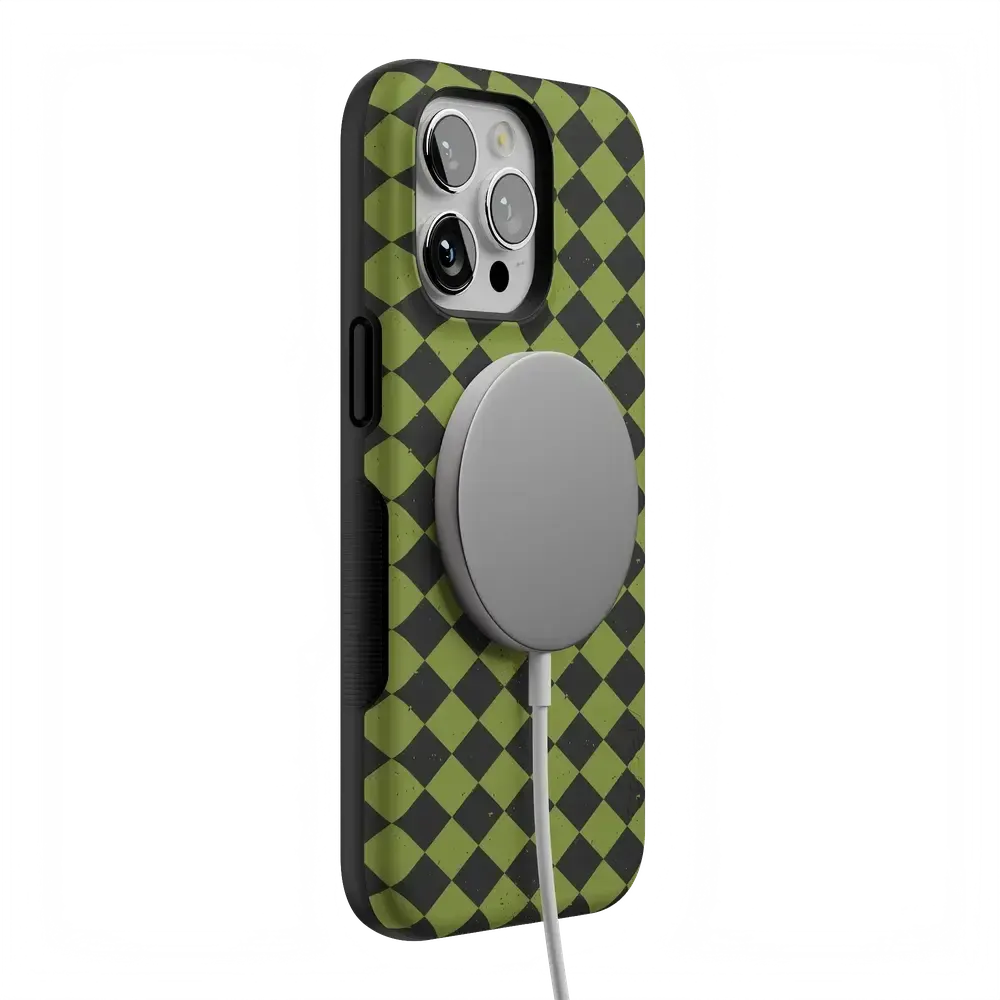 Wicked Hex | Green Checkered Case