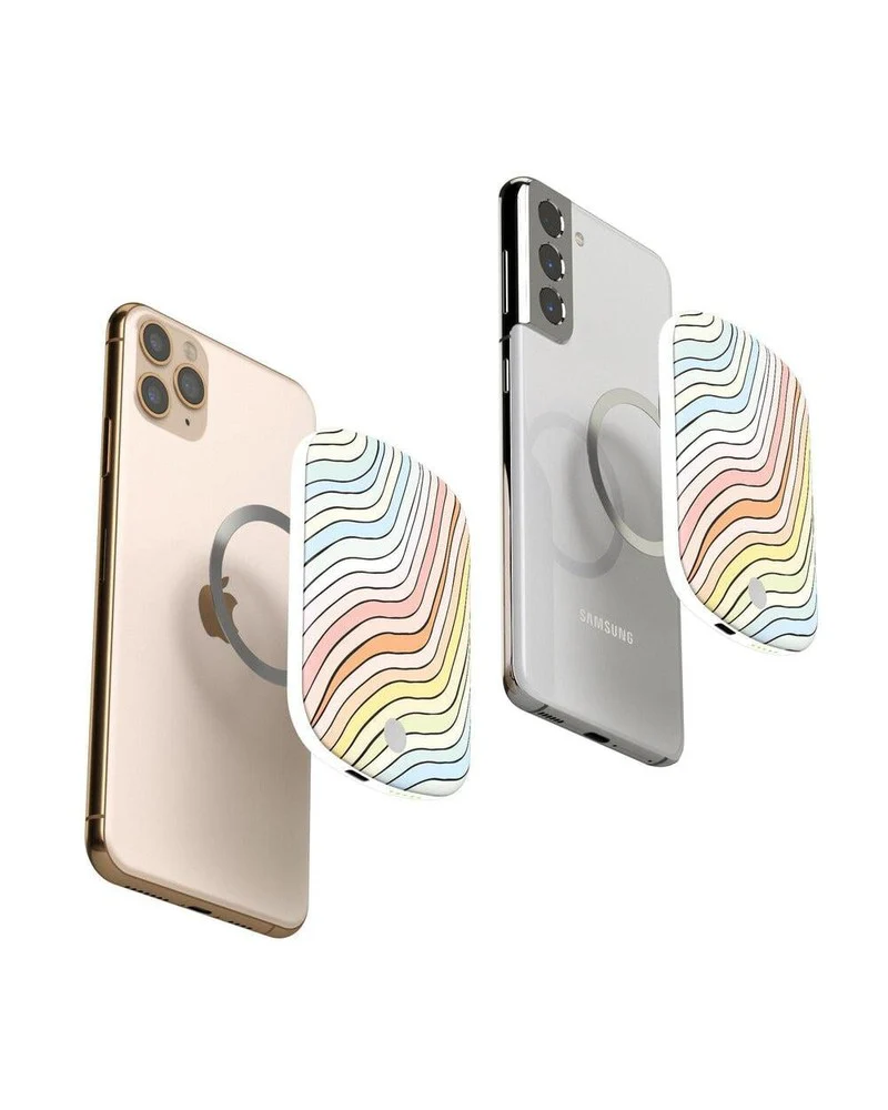 Ride The Wave | Pastel Rainbow Lined Power Pod