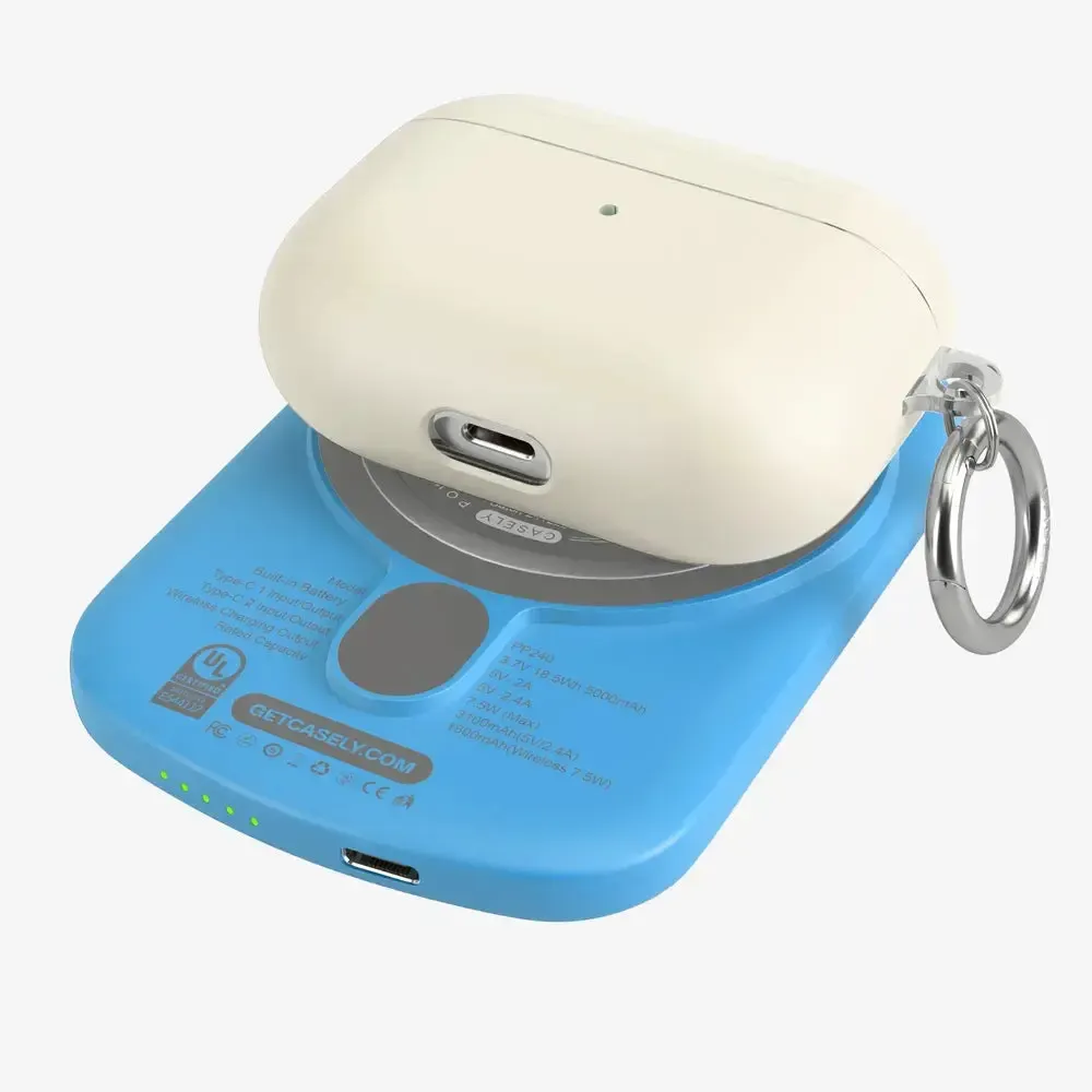 Miami Cabana | Solid Neon Blue Power Pod