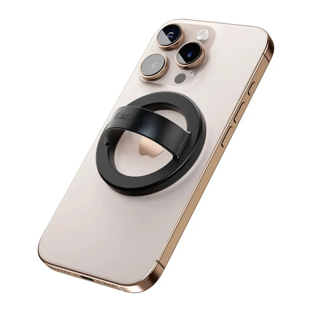 MagRing | Black Magnetic Phone Ring