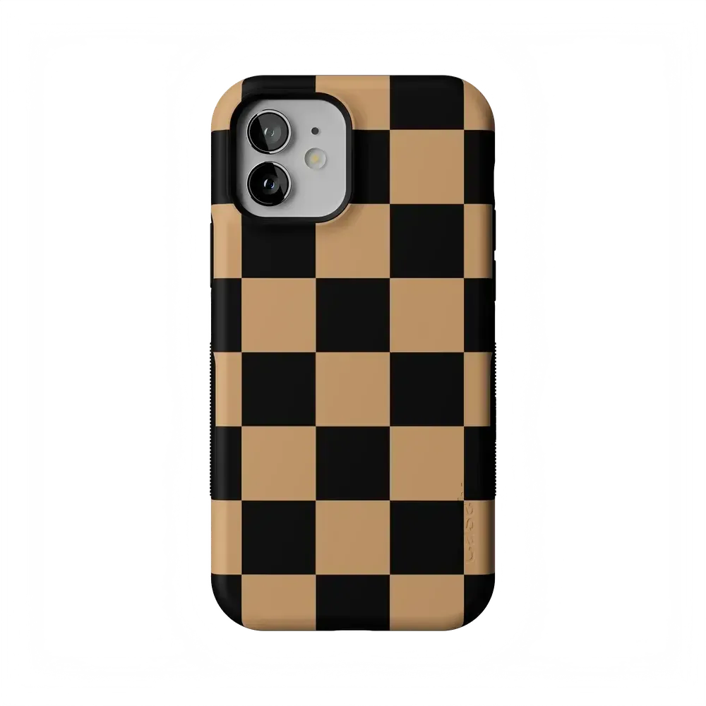 Fit Check | Black & Brown Checkerboard Case