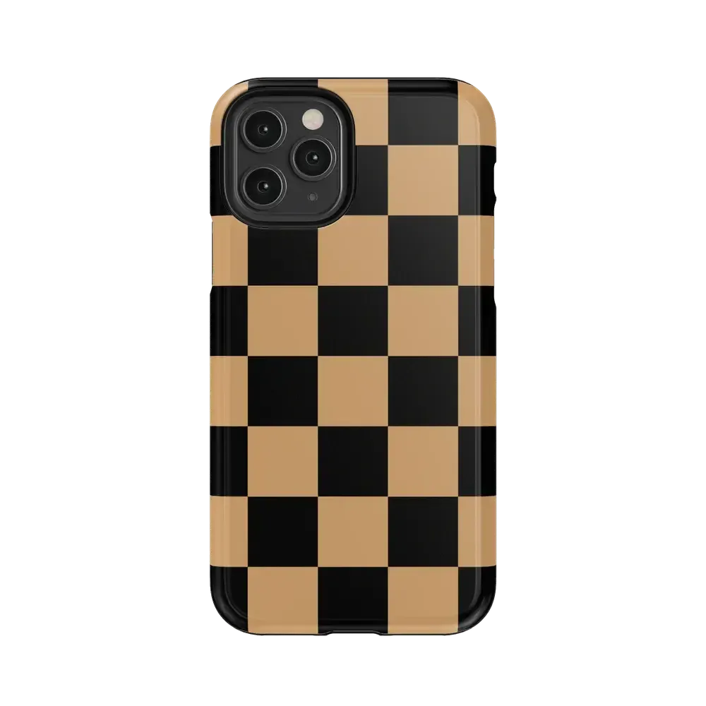 Fit Check | Black & Brown Checkerboard Case