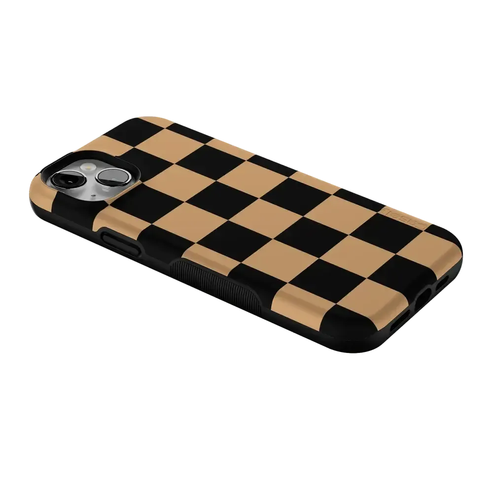 Fit Check | Black & Brown Checkerboard Case