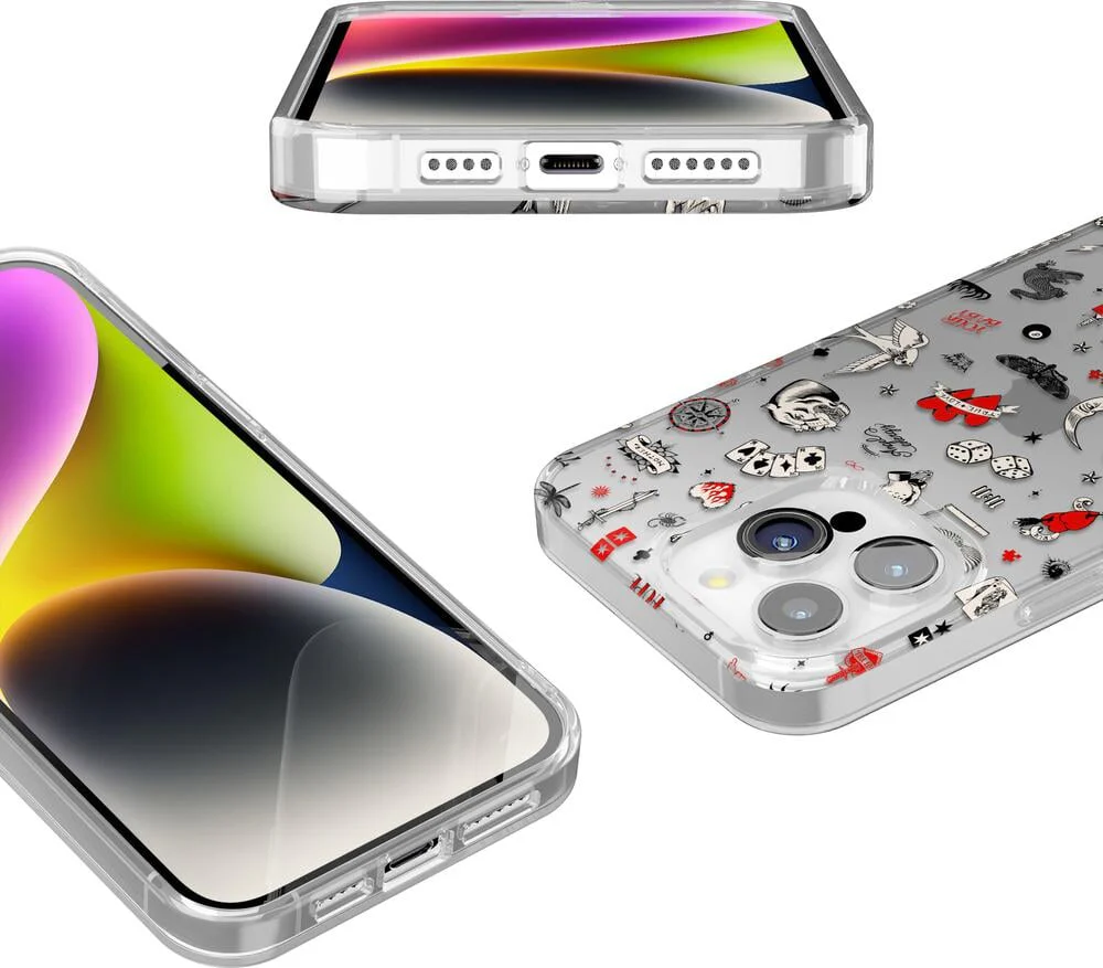 Not a Phase | Clear Flash Tattoo Case