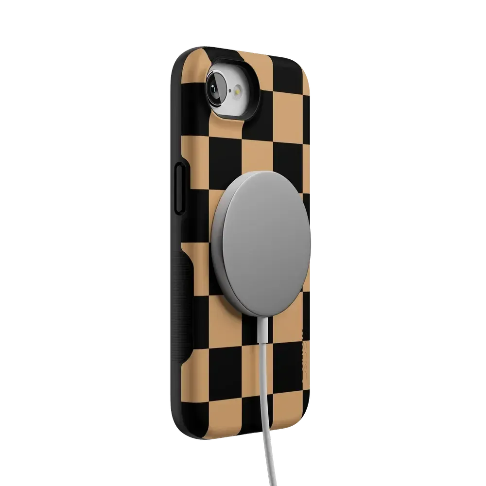 Fit Check | Black & Brown Checkerboard Case