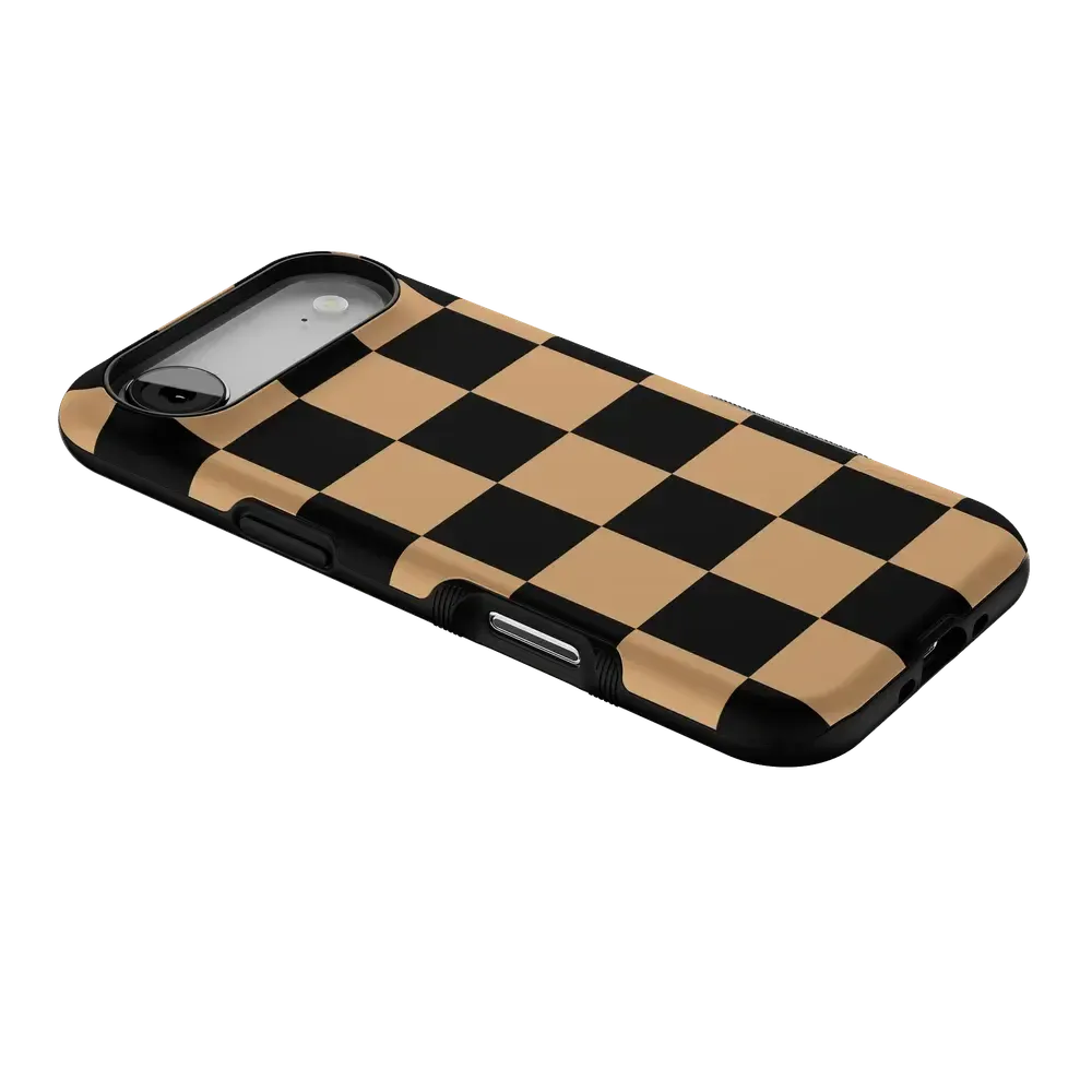 Fit Check | Black & Brown Checkerboard Case