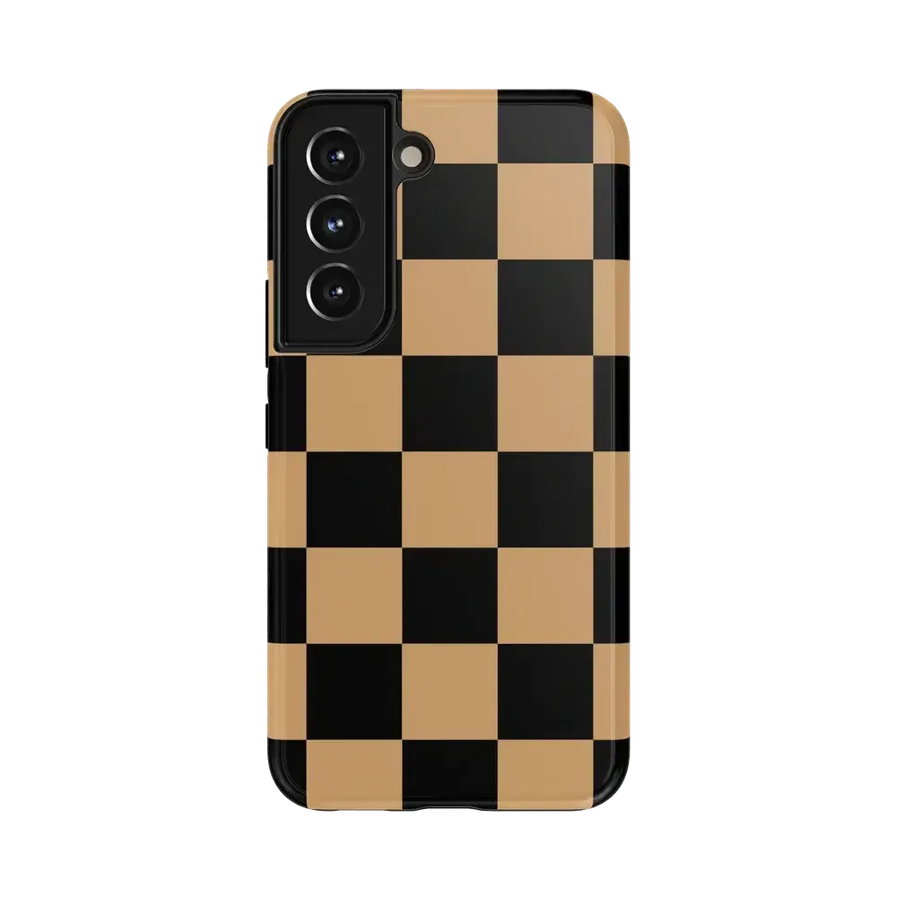 Fit Check | Black & Brown Checkerboard Case