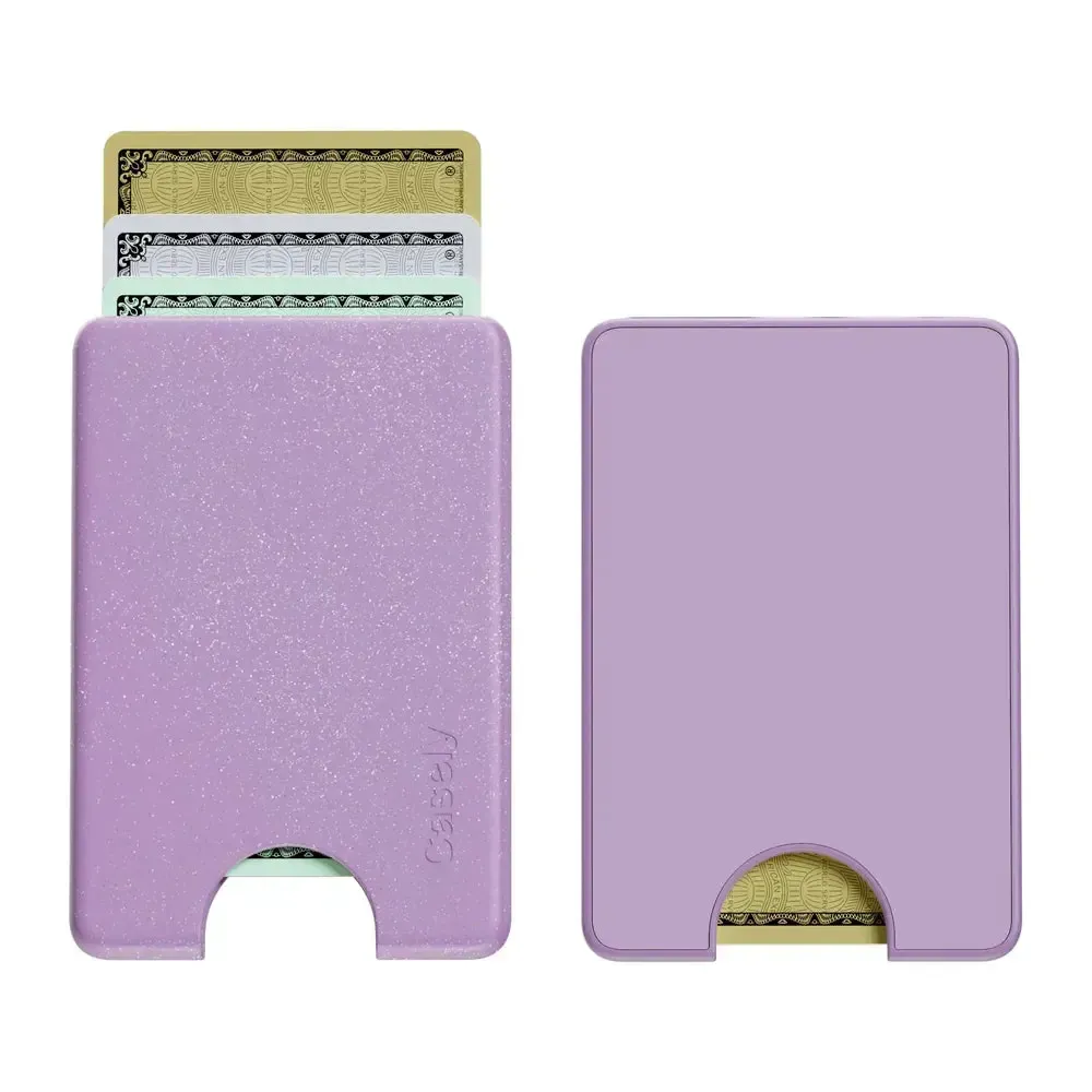 Lavender Waves | Purple Shimmer MagWallet