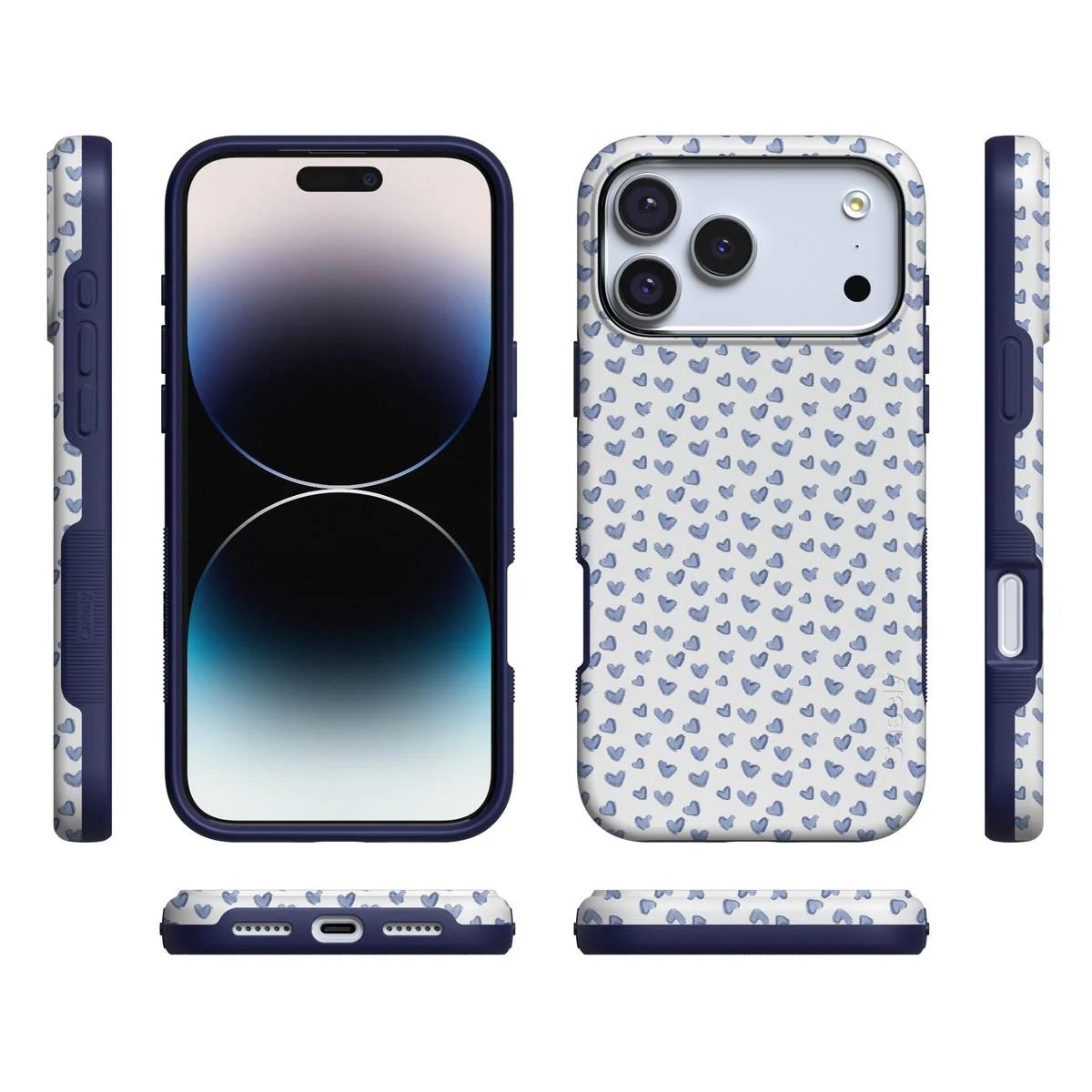 Lovebug | Blue Hearts Case