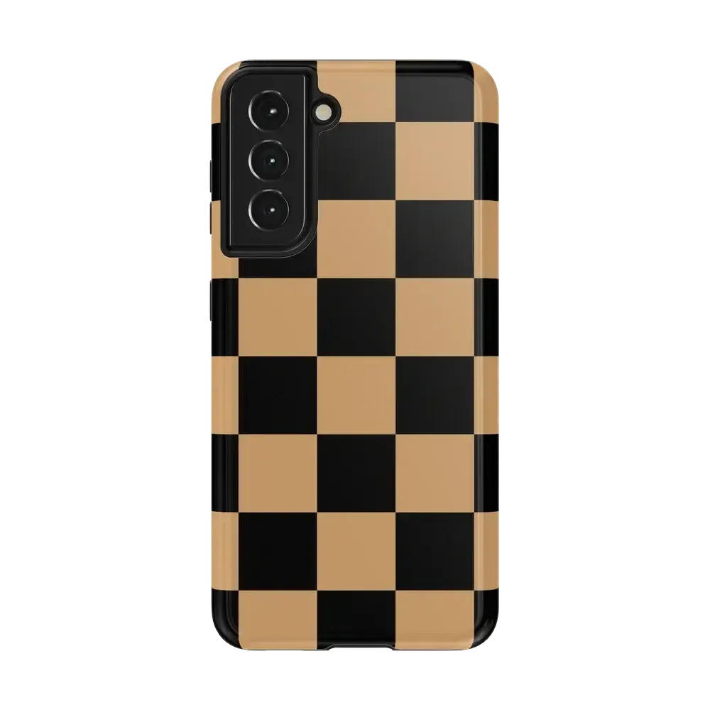 Fit Check | Black & Brown Checkerboard Case