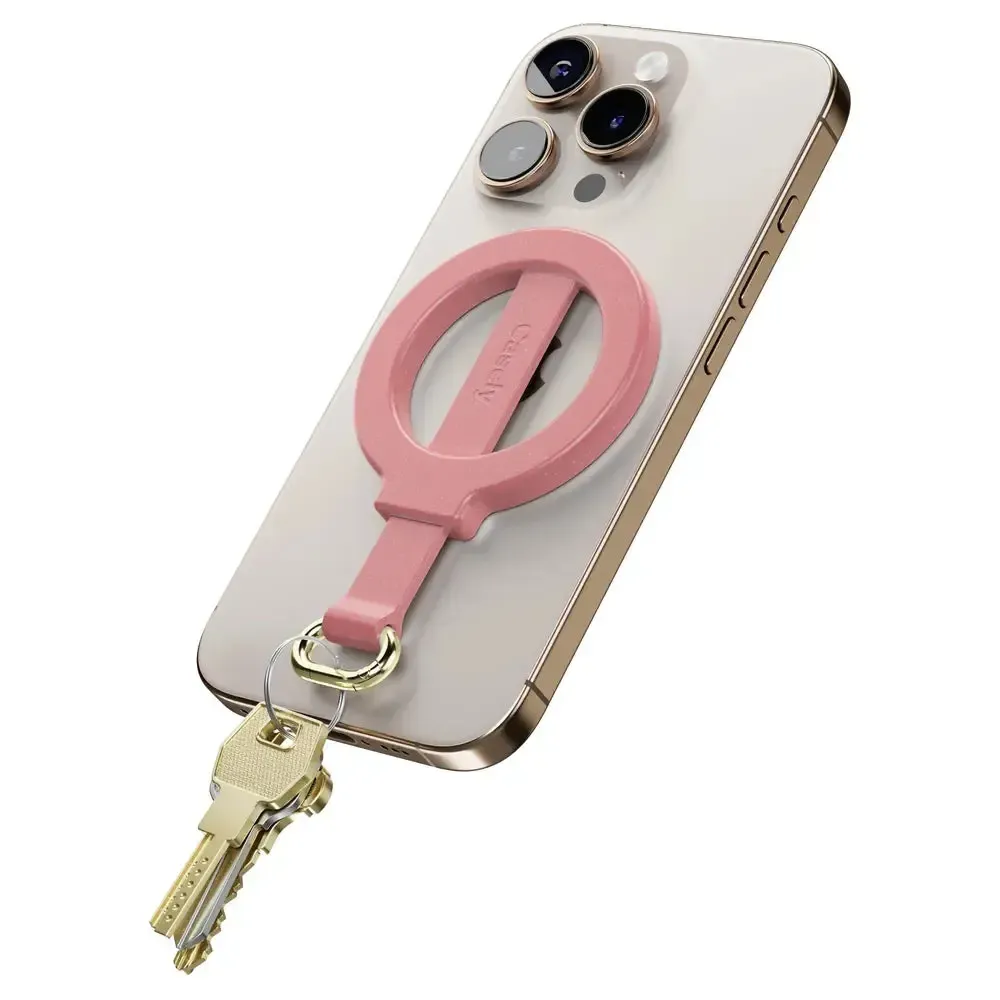 Starfish Wishes | Coral Pink Shimmer MagRing+ with Keychain