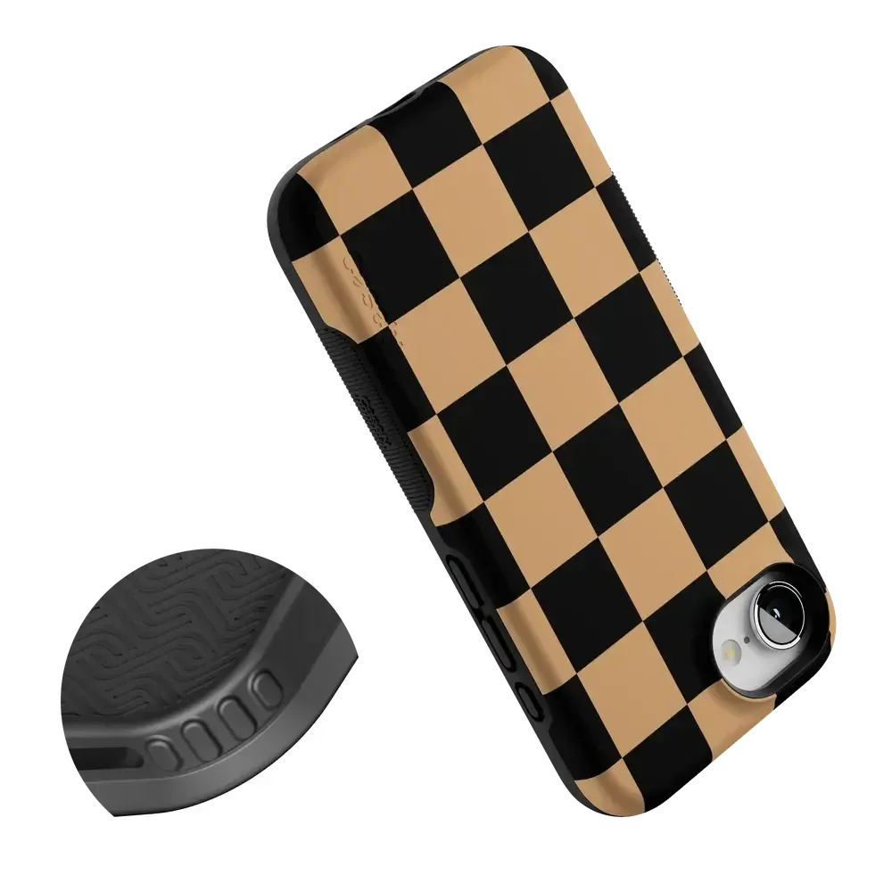 Fit Check | Black & Brown Checkerboard Case