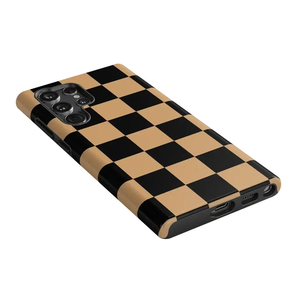 Fit Check | Black & Brown Checkerboard Case