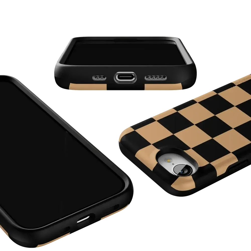 Fit Check | Black & Brown Checkerboard Case