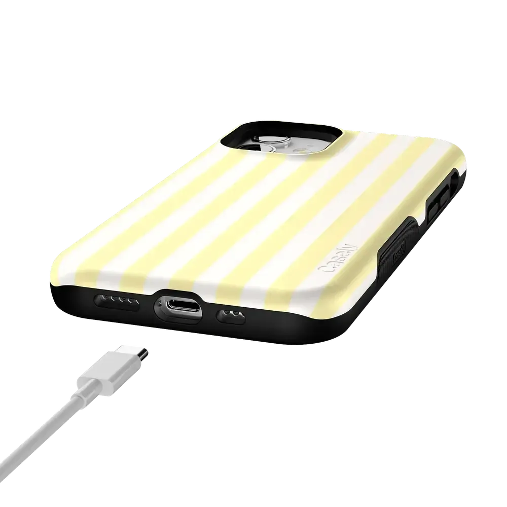 Butter Yellow Stripes | Sunday Best Case