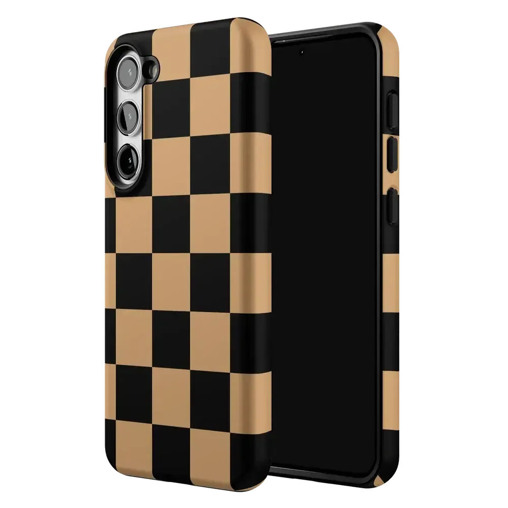 Fit Check | Black & Brown Checkerboard Case
