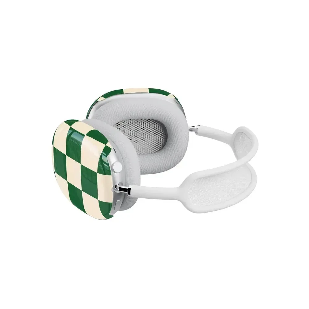 Fit Check | Green Checkerboard AirPods Max Case