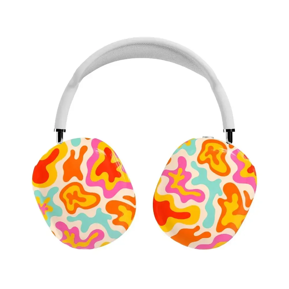 Tropical Color Splash | Abstract Retro AirPods Max Case