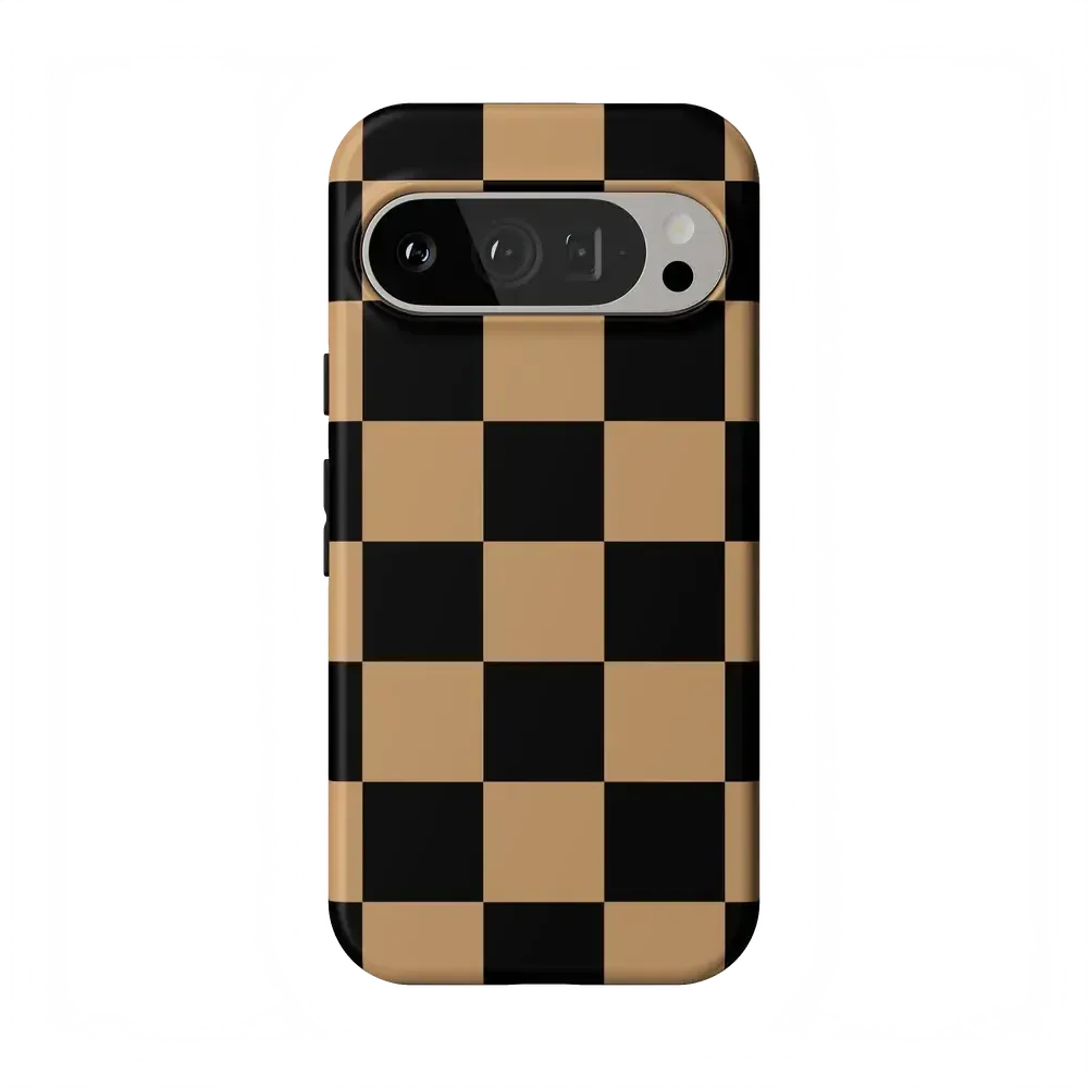 Fit Check | Black & Brown Checkerboard Case
