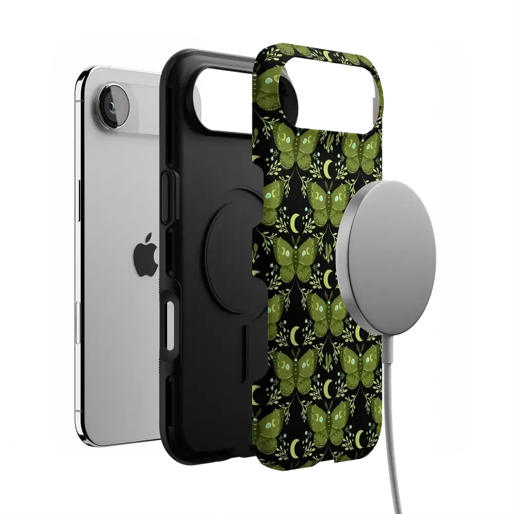 Mystic Moths | Green Twilight Case